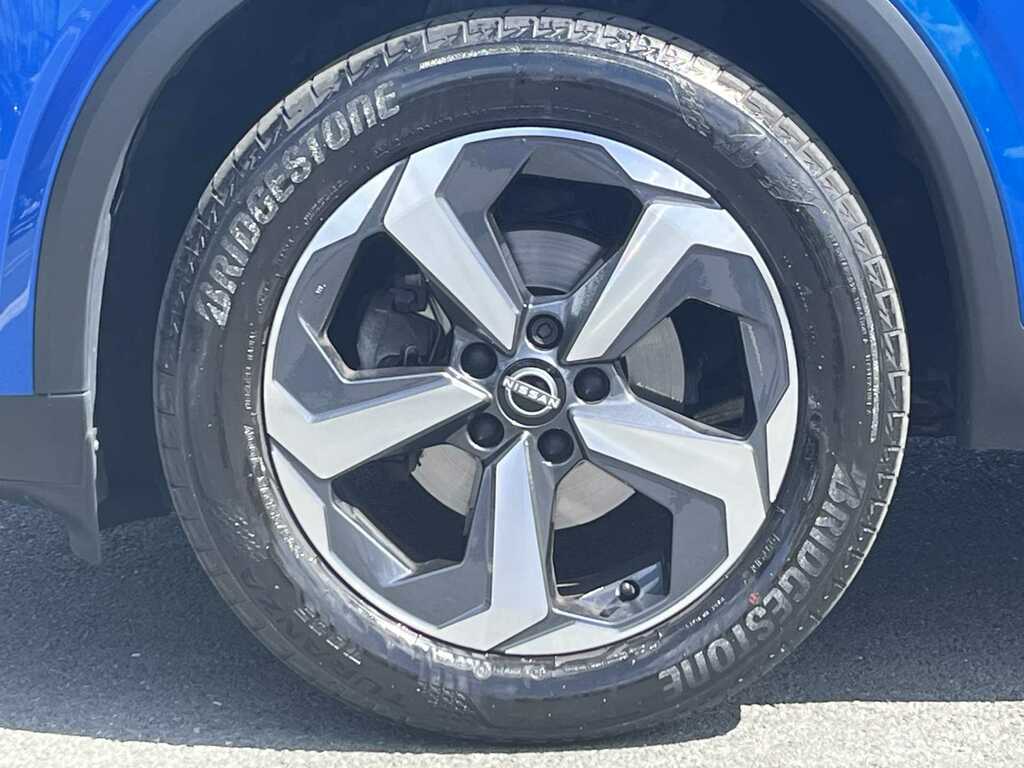 Nissan Qashqai 1.3 Dig-t Mh N-connecta NG23WWX Blue #6