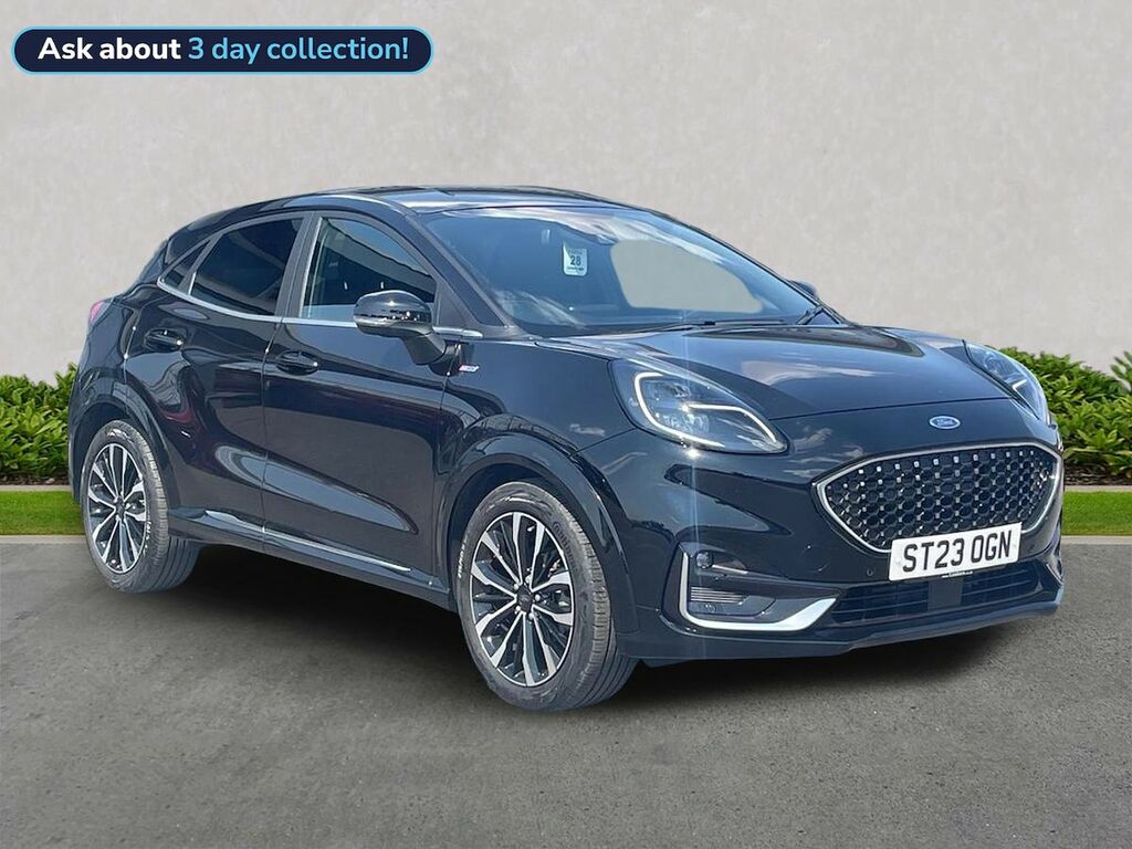 Ford Puma 1.0T Ecoboost Mhev St-line Vignale Suv Black