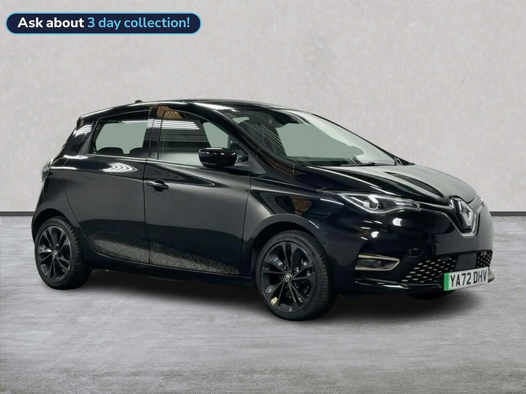 Renault Zoe R135 Ev50 52Kwh Iconic Hatchback Black