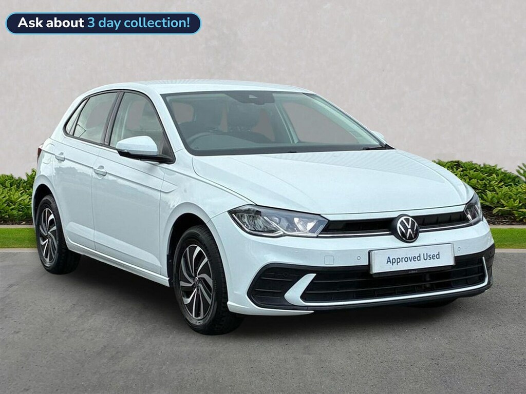 Volkswagen Polo 1.0 Tsi Life Hatchback Euro 6 S White