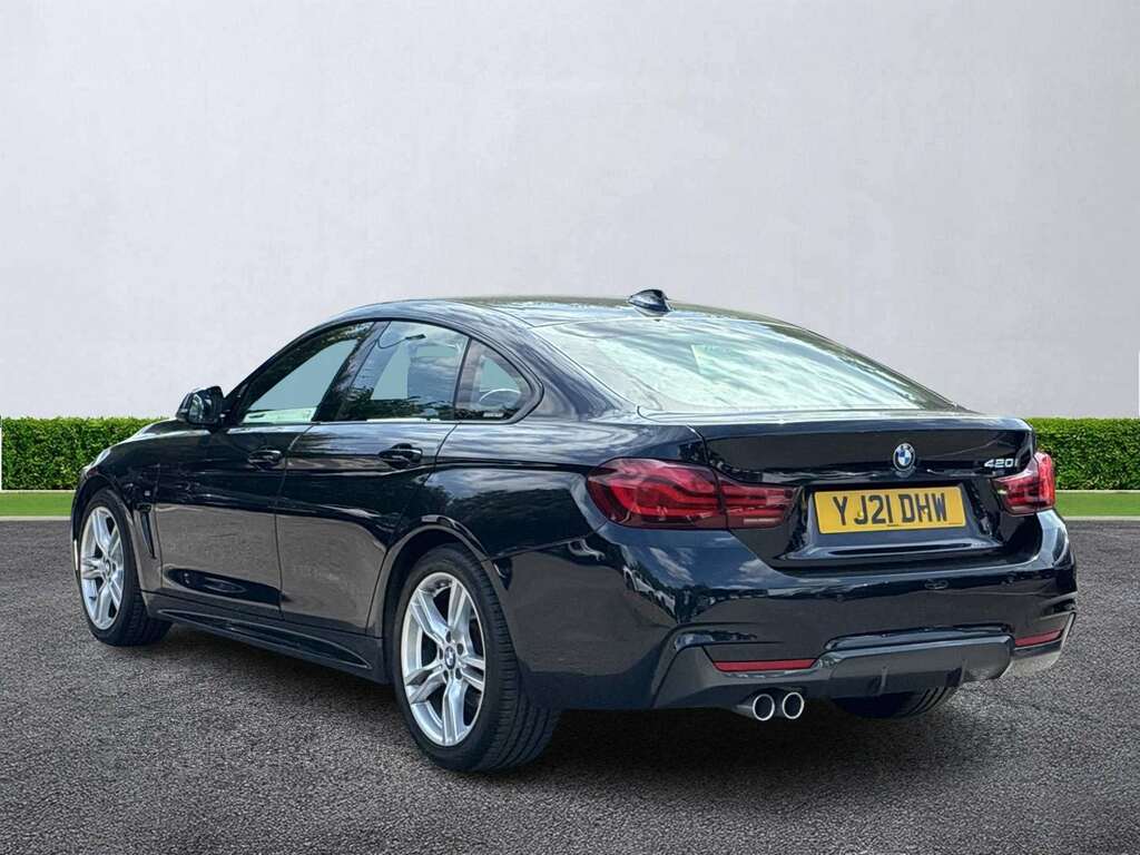 BMW 4 Series Gran Coupe 420I M Sport Professional Media Black #2