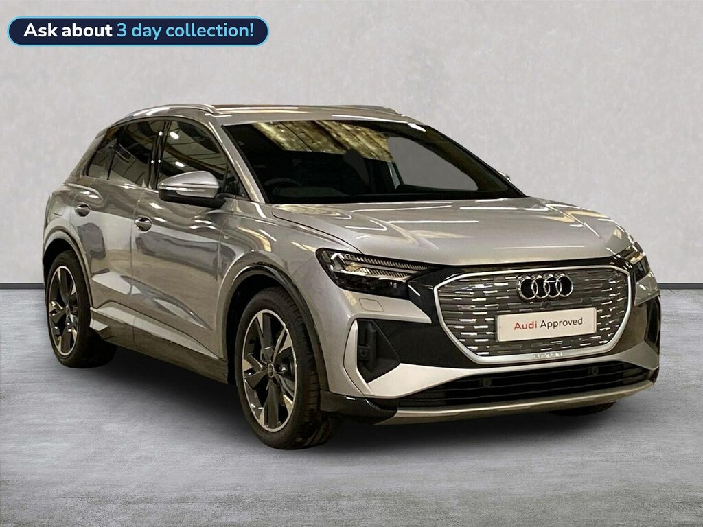 Audi Q4 E Tron 45 S Line Suv 82Kwh 286 Ps Silver