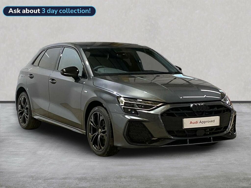 Audi A3 Audi A3 Sportback Black Edition Tfsi 150 Ps 6-Spee Grey #1