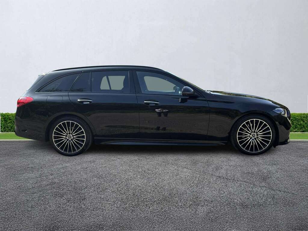 Mercedes-Benz C Class C200 Amg Line Premium Plus 9G-tronic Black #3