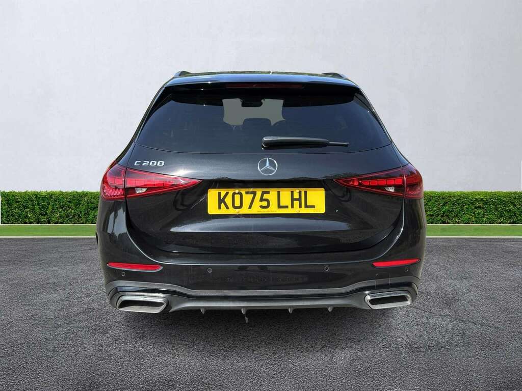 Mercedes-Benz C Class C200 Amg Line Premium Plus 9G-tronic Black #4