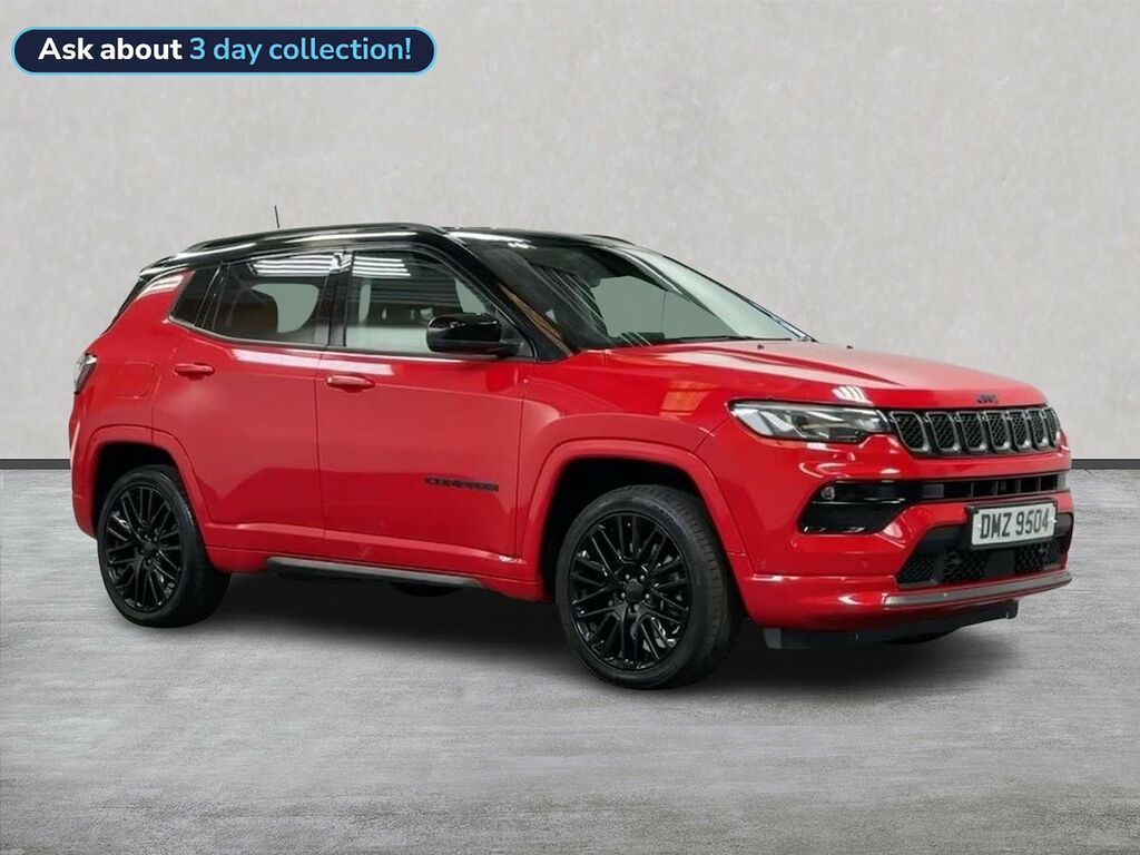 Jeep Compass 1.3 Gse T4 11.4Kwh S Suv Plug-in Hybrid Red