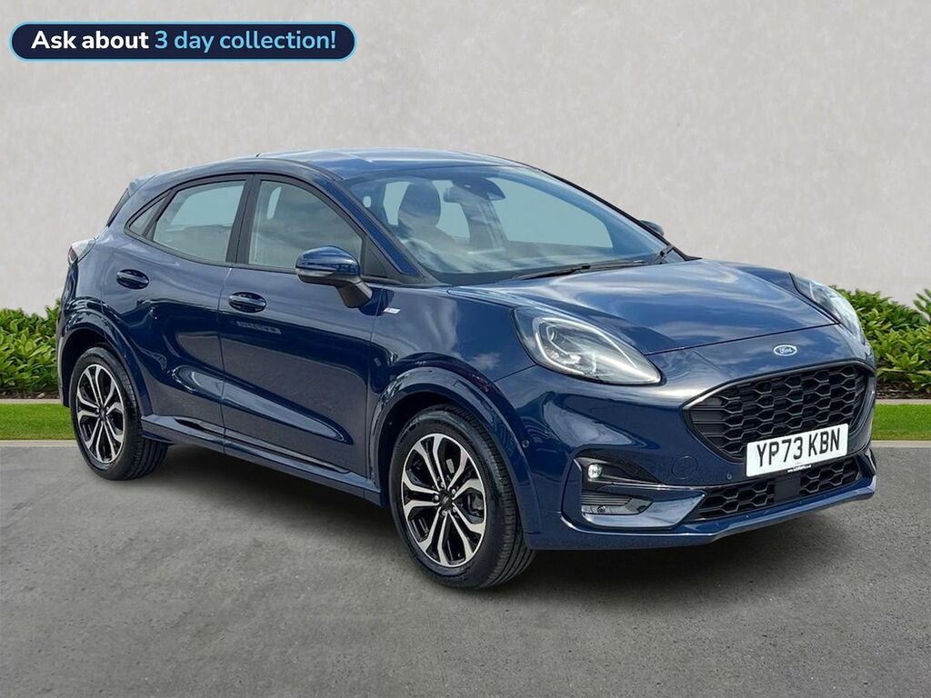 Ford Puma 1.0T Ecoboost Mhev St-line Suv Hybrid M Blue