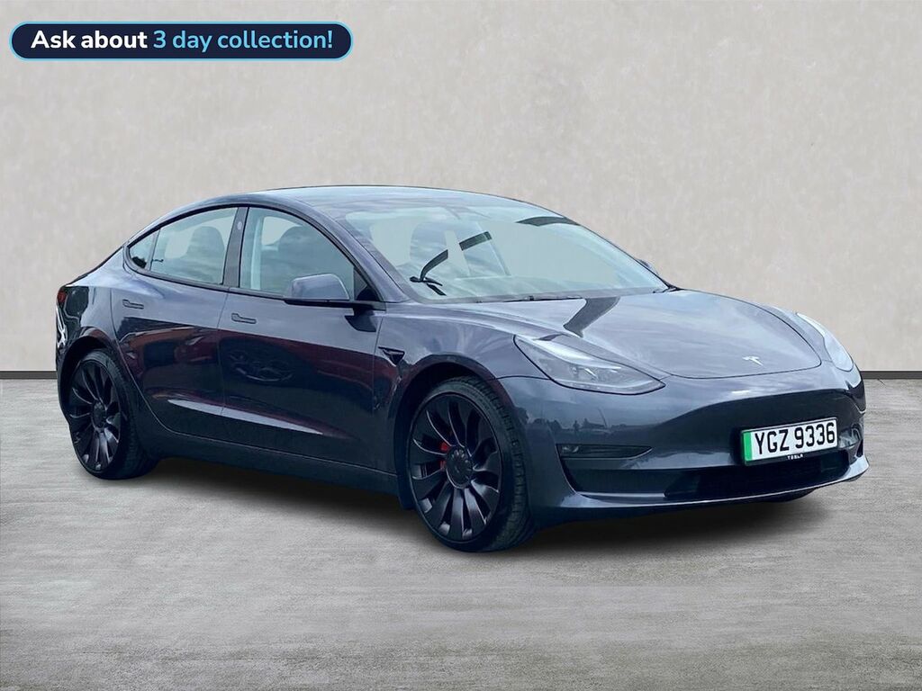 Tesla Model 3 Dual Motor Performance Saloon Grey