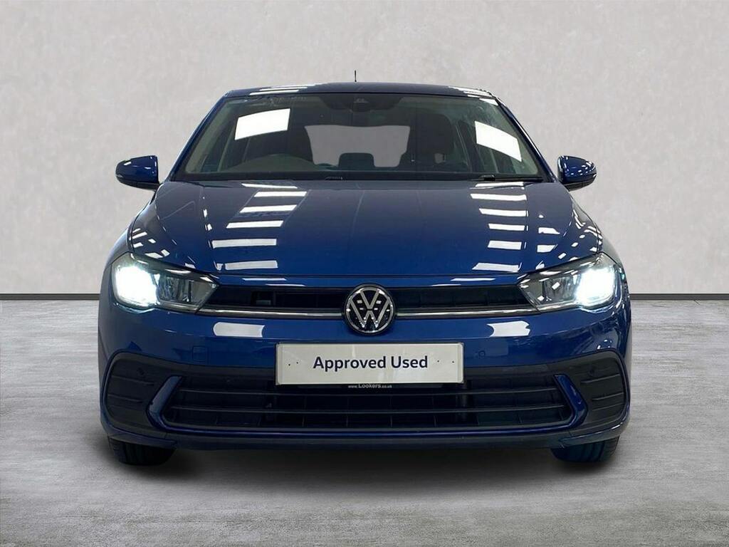 Volkswagen Polo 1.0 Tsi Life Hatchback Euro 6 S ND23KZY Blue #4