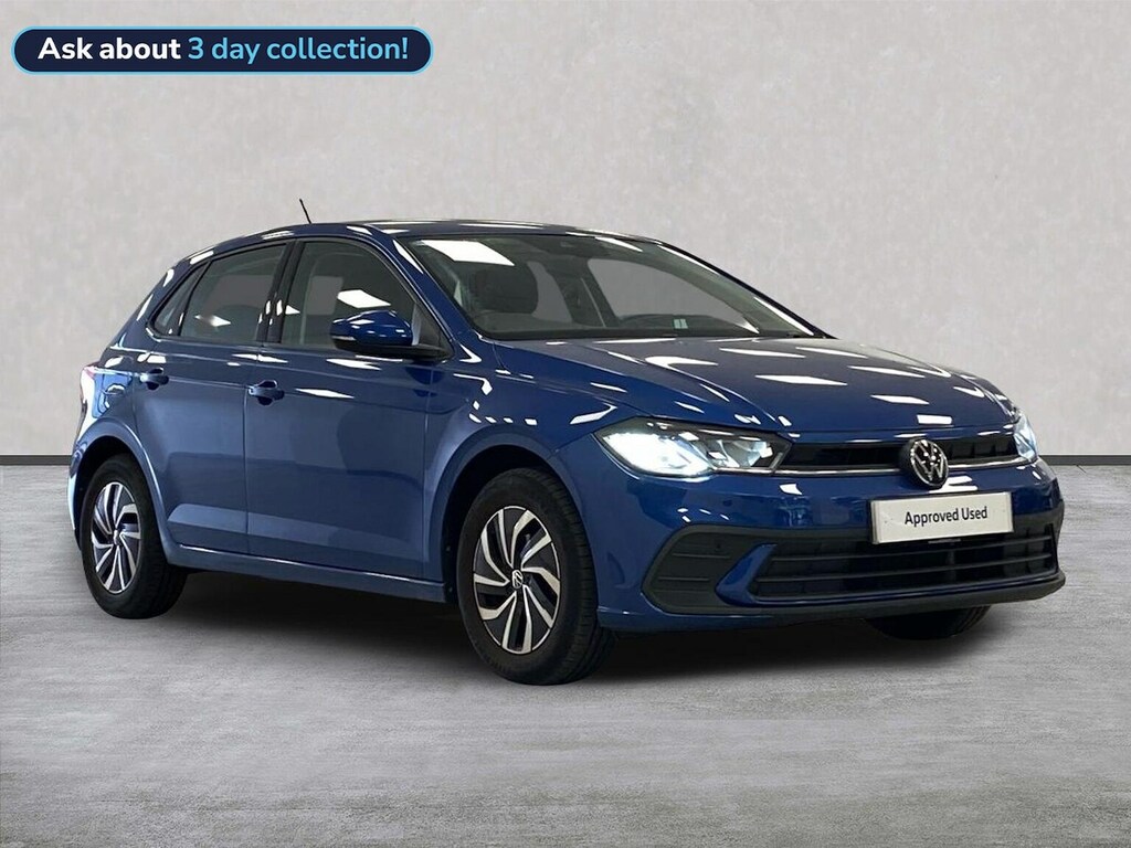 Volkswagen Polo 1.0 Tsi Life Hatchback Euro 6 S Blue