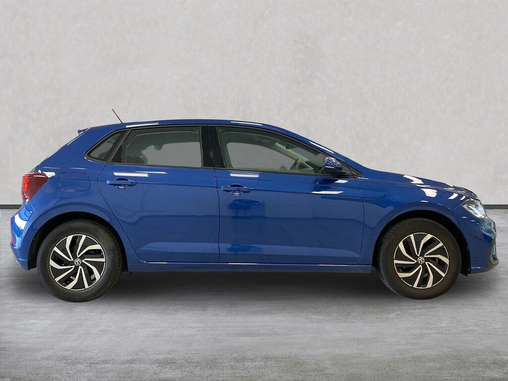Volkswagen Polo 1.0 Tsi Life Hatchback Euro 6 S ND23KZY Blue #2