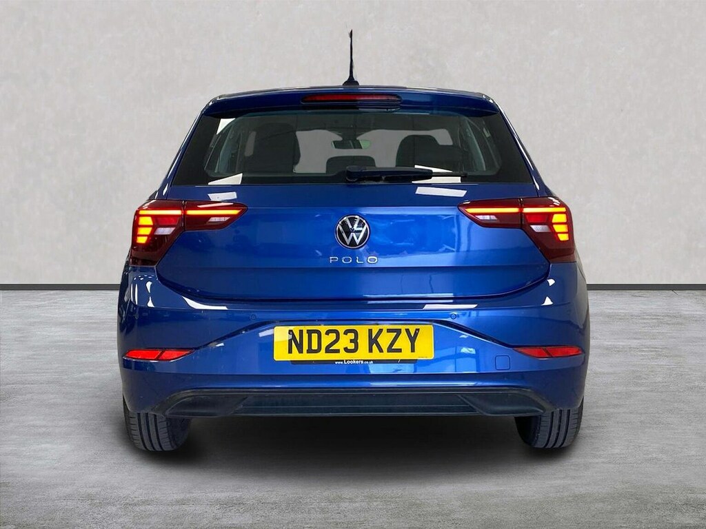 Volkswagen Polo 1.0 Tsi Life Hatchback Euro 6 S ND23KZY Blue #3