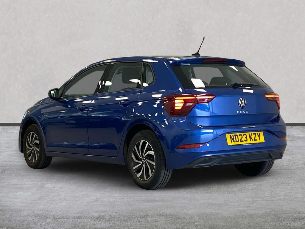 Volkswagen Polo 1.0 Tsi Life Hatchback Euro 6 S ND23KZY Blue