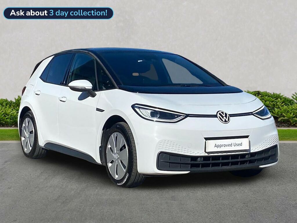 Volkswagen ID.3 Pro Performance 58Kwh Family Hatchback Electri White
