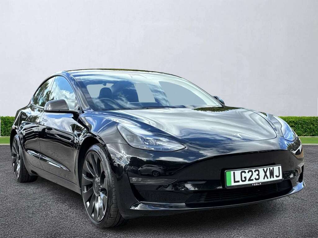 Tesla Model 3 Performance Awd Performance Upgrade Black