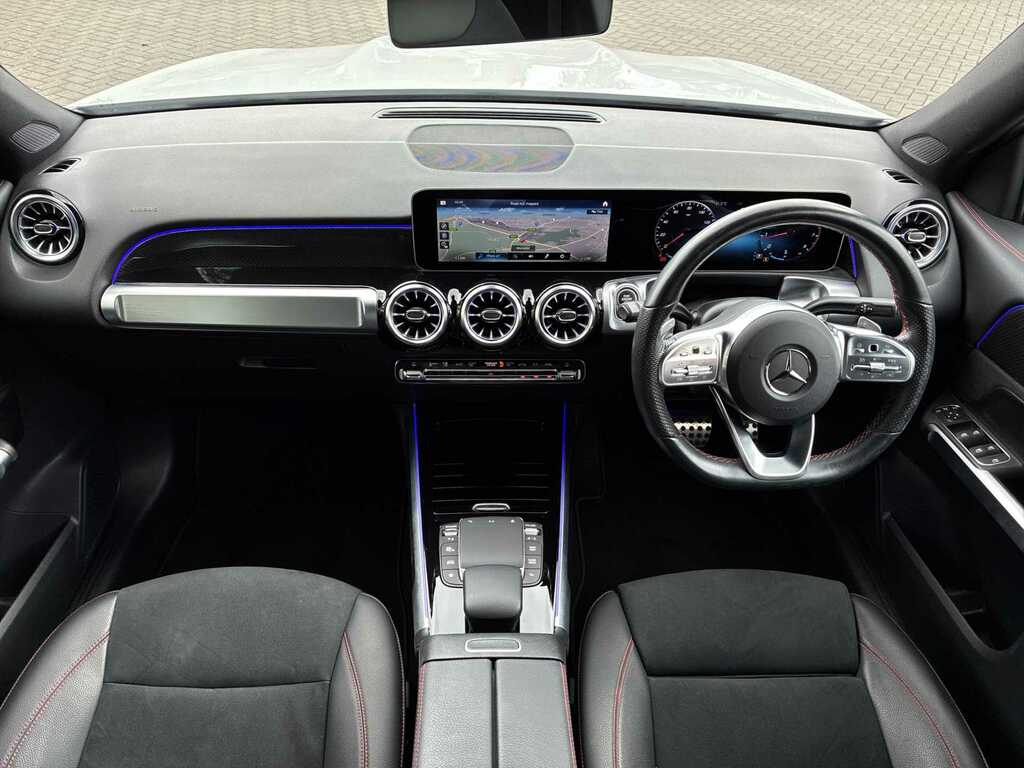 Mercedes-Benz GLB Class Glb 200 Amg Line Premium Night Edition A White #8