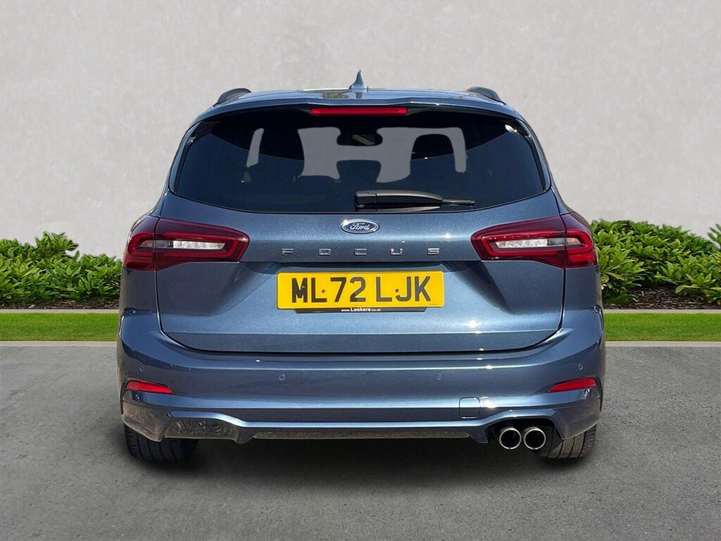 Ford Focus 1.5 Ecoblue St-line Vignale Estate Blue #4