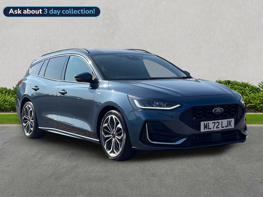 Ford Focus 1.5 Ecoblue St-line Vignale Estate Blue