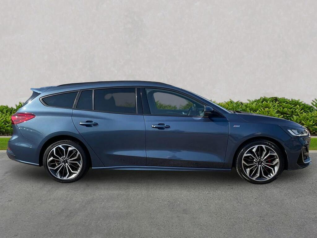 Ford Focus 1.5 Ecoblue St-line Vignale Estate Blue #3