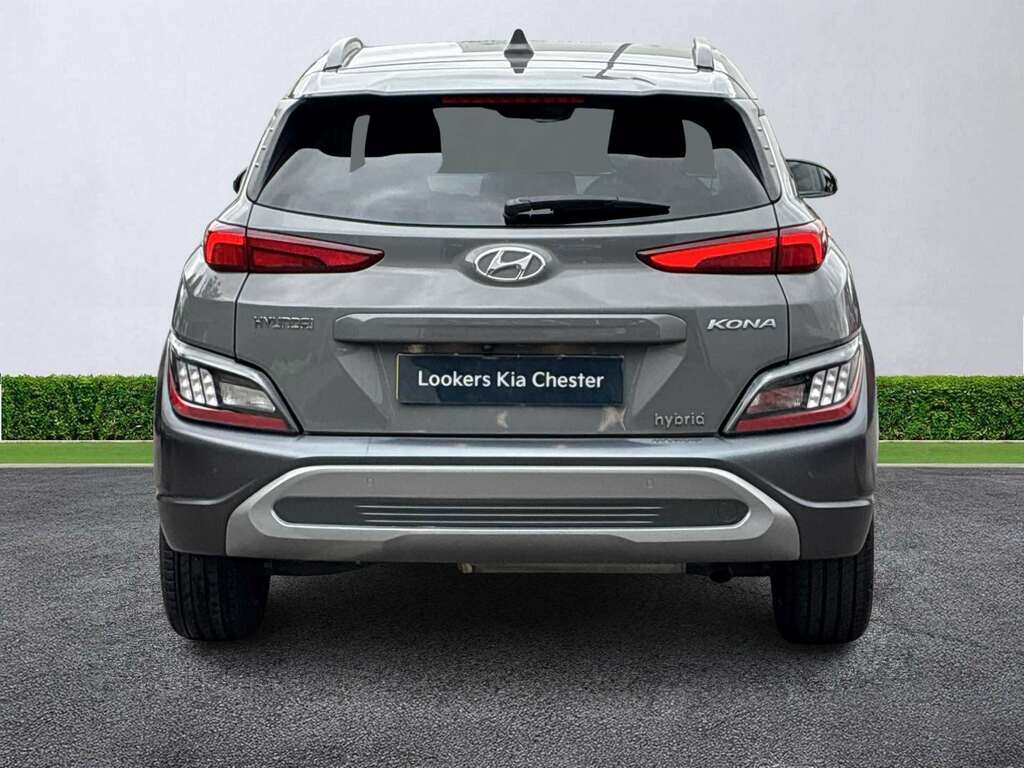 Hyundai Kona 1.6 Gdi Hybrid Premium Dct Grey #4