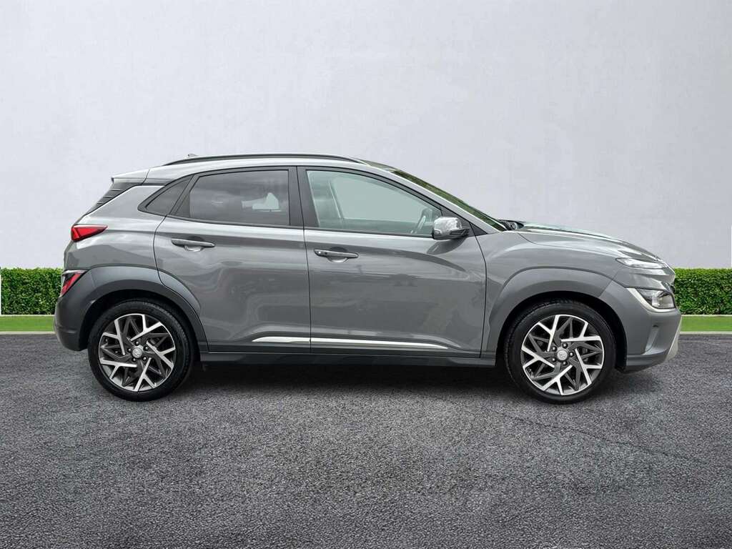 Hyundai Kona 1.6 Gdi Hybrid Premium Dct Grey #3