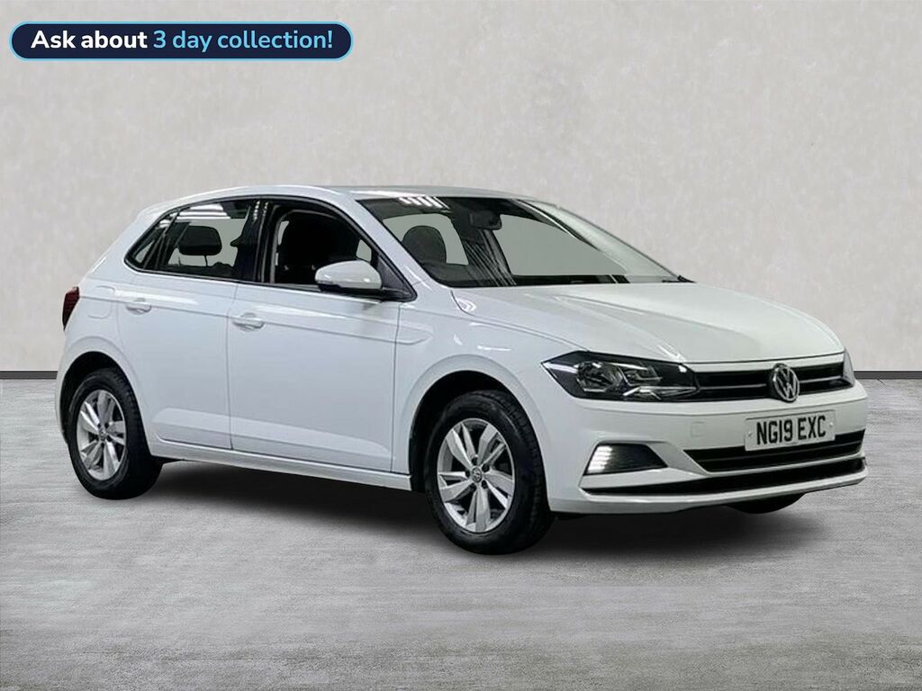 Volkswagen Polo 1.0 Tsi Gpf Se Hatchback Euro 6 White