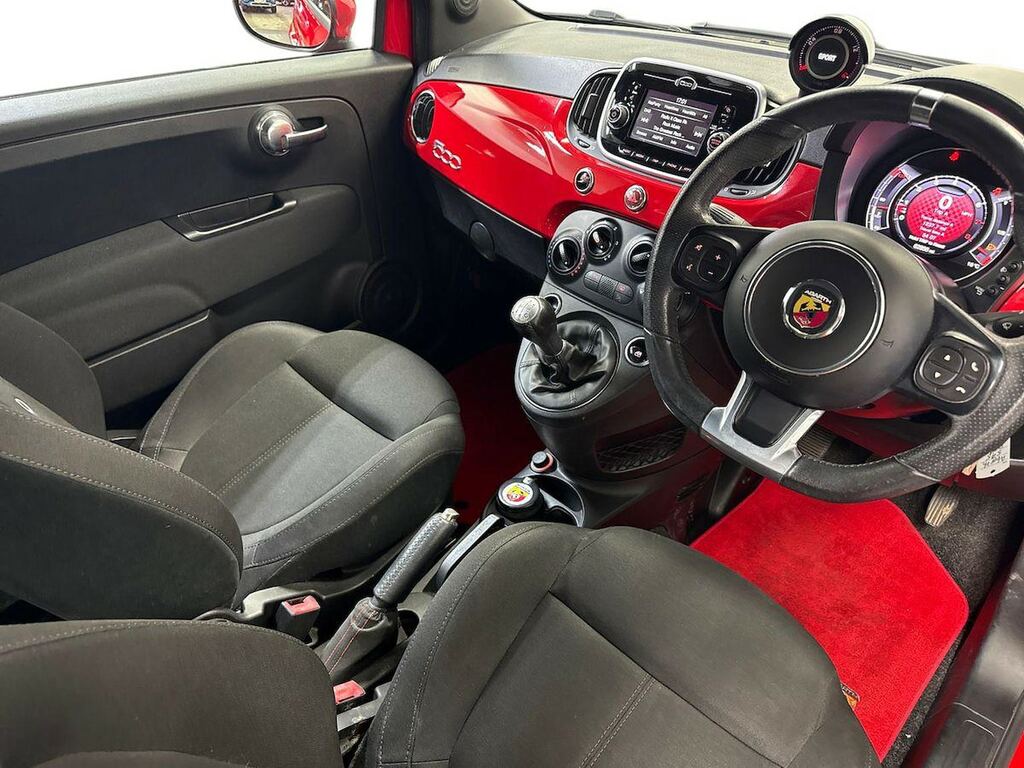 Abarth 595 Convertible 1.4 T-jet Turismo Cabrio Euro 6 2 White #8