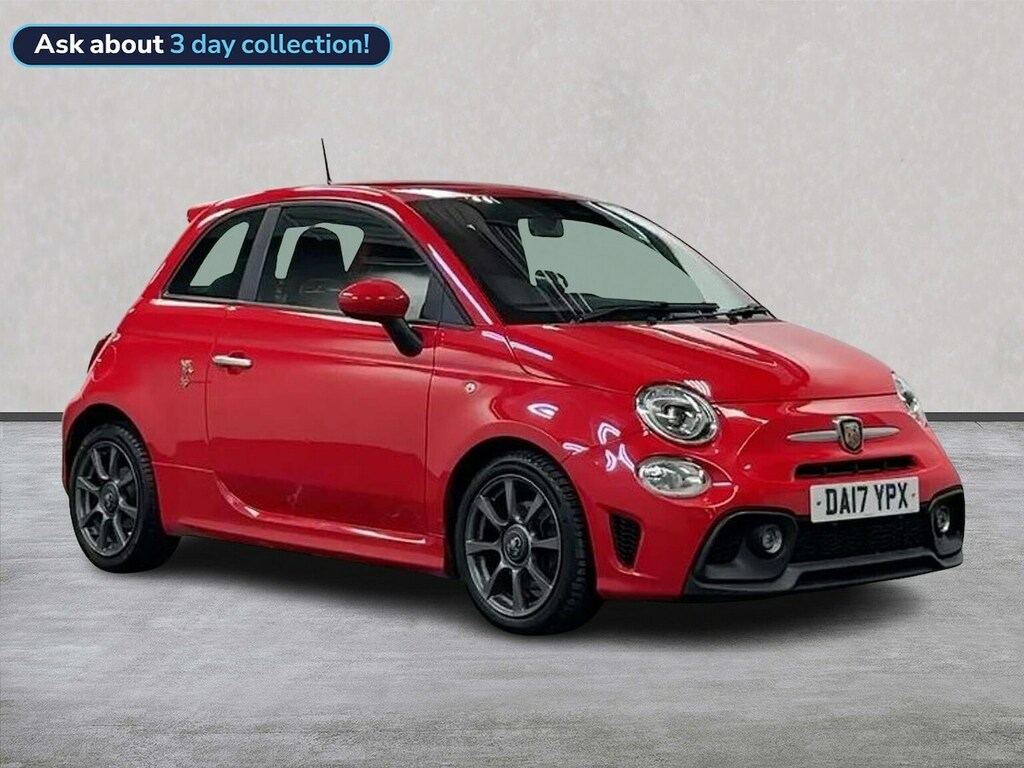 Abarth 595 1.4 T-jet Hatchback Euro 6 145 Red