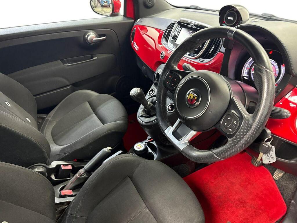 Abarth 595 Convertible 1.4 T-jet Turismo Cabrio Euro 6 2 White #15