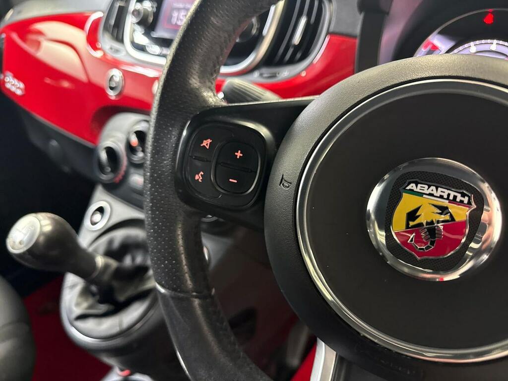 Abarth 595 Convertible 1.4 T-jet Turismo Cabrio Euro 6 2 White #25