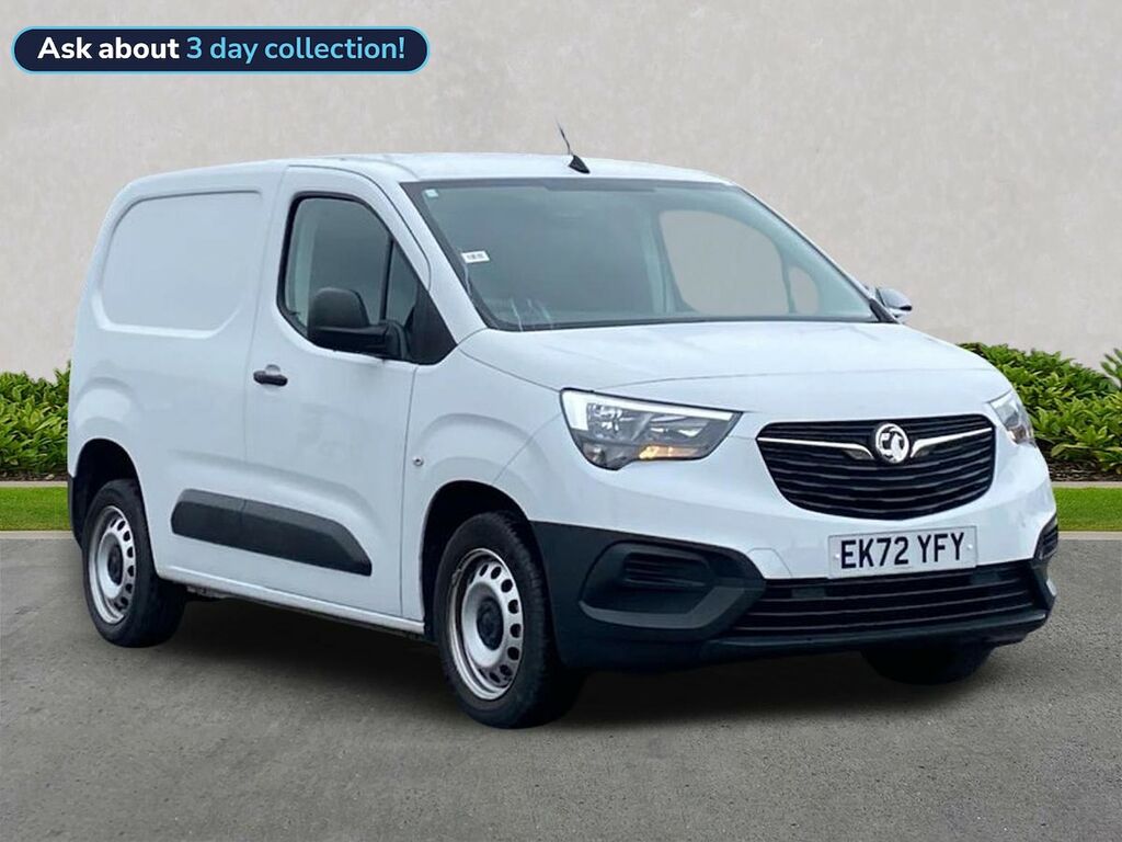 Vauxhall Combo 2300 1.5 Turbo D 100Ps H1 Dynamic Van 6 Speed