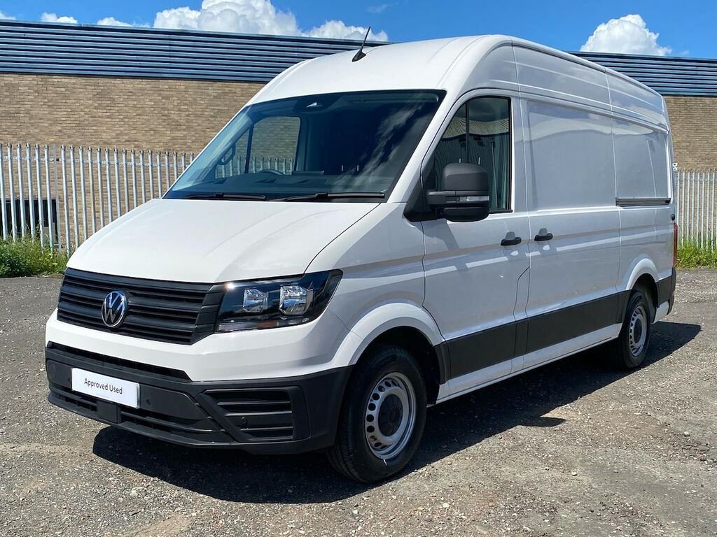 Volkswagen Crafter Cr35 Commerce Mwb 140Ps Cruise Controlply White #8