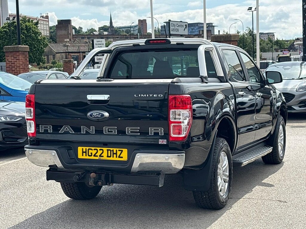 Ford Ranger Ecoblue Limited 2.0 4X4 Pick Up Truck With Canopy Black #19