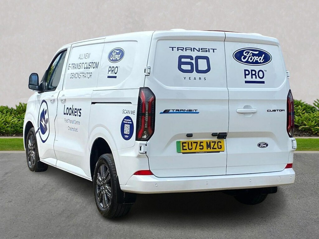 Ford Transit Custom 100Kw 65Kwh H1 Van Limited EU75MZG #2