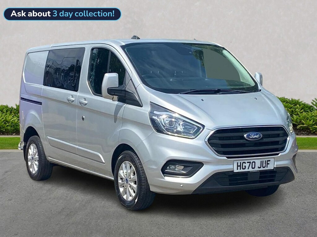 Ford Transit Custom 2.0 Ecoblue 130Ps Low Roof Dcab Limited Van HG70JUF