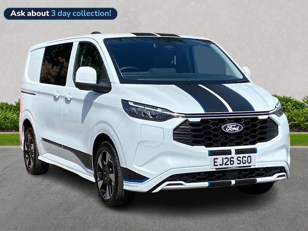 Ford Transit Custom 2.5 Phev 232Ps H1 Double Cab Van Sport
