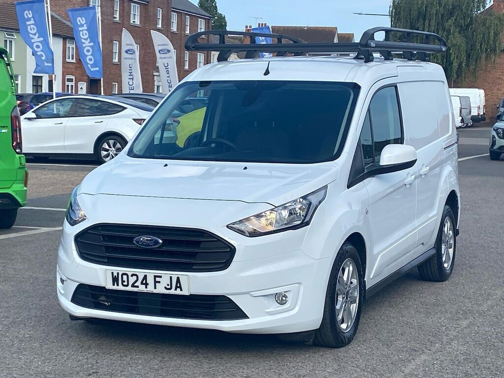 Ford Transit Connect 250 Ecoblue 100Ps Limited L2 Euro 6 With No Vat, A Green #20