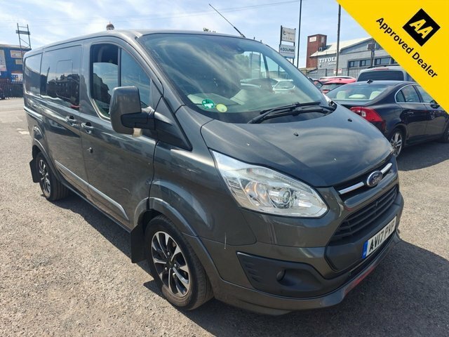 Ford Transit Custom 2.0 Tdci 290 Sport Combi Van 6Dr L1 Grey