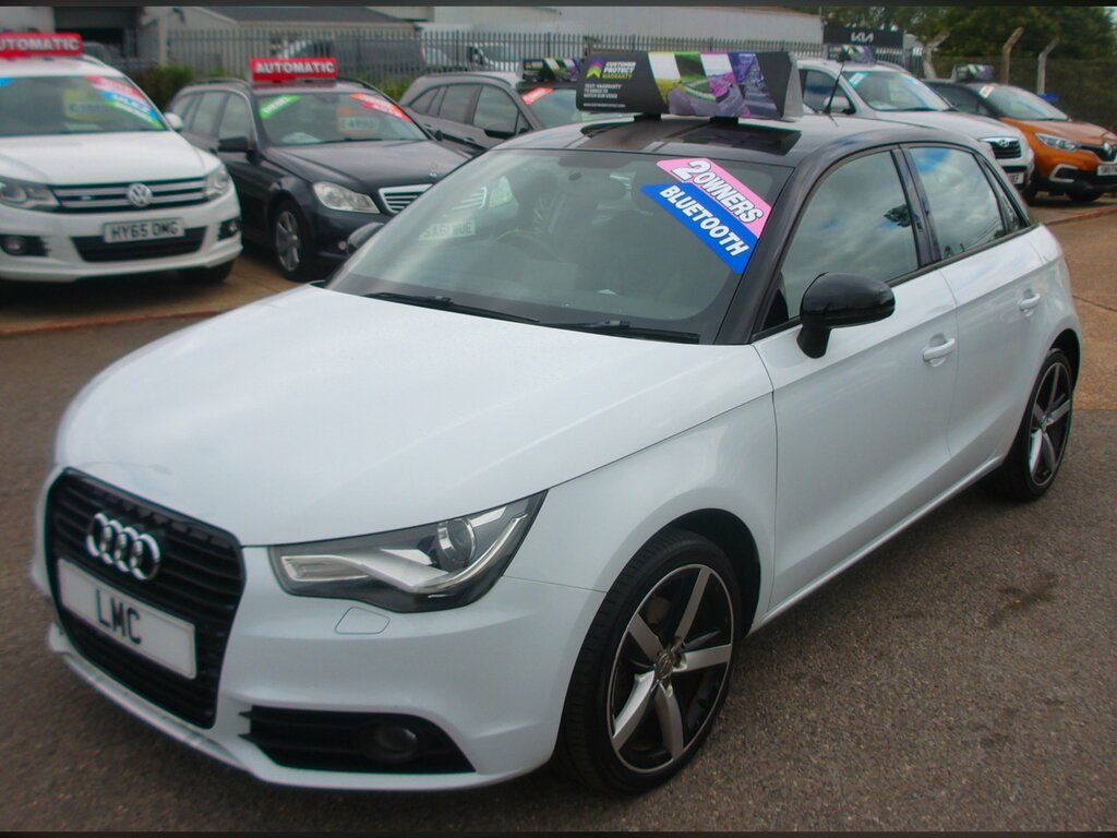Audi A1 1.4 Tfsi Amplified Edition Sportback Ma RE13ZDM White #3