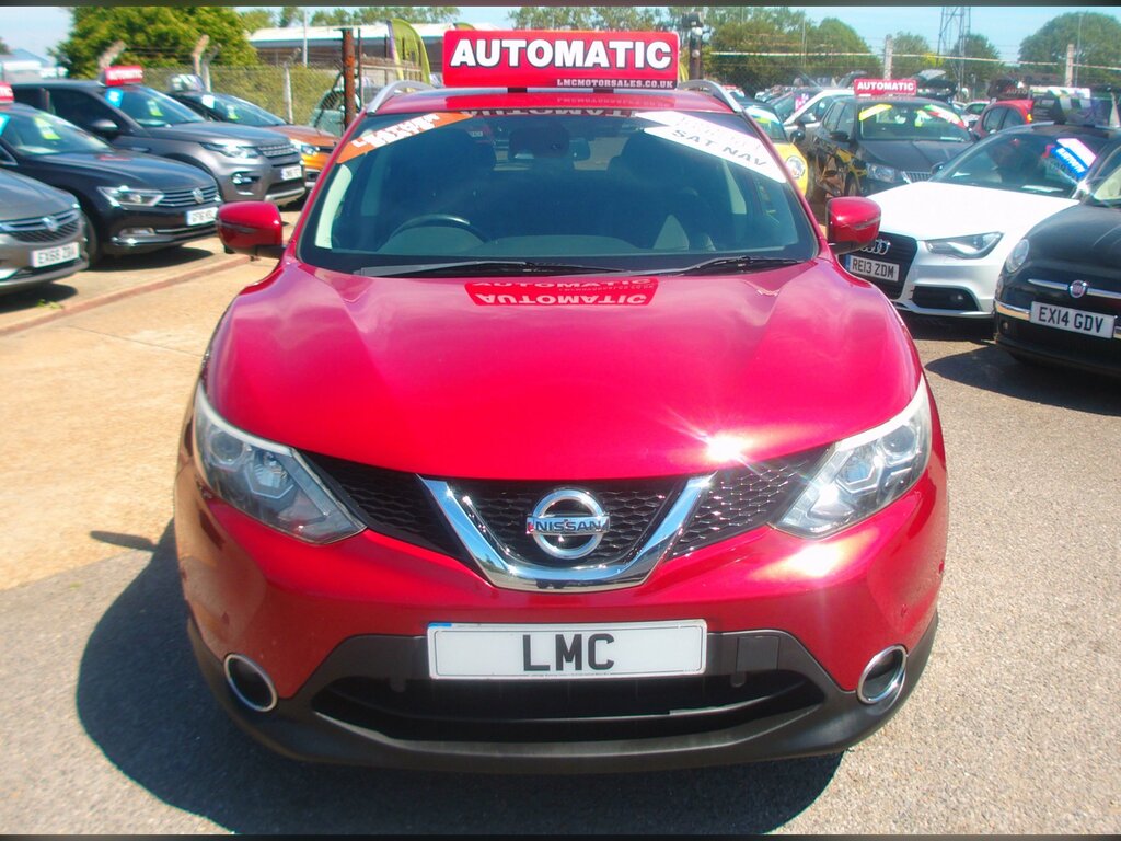 Nissan Qashqai 1.2 Dig-t Tekna Suv Xtron Euro 6 Ss SE65NKU Red #2