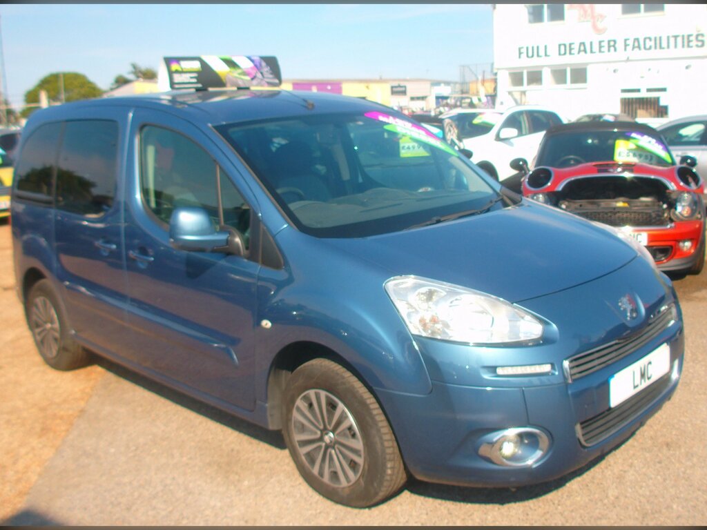 Peugeot Partner Tepee 1.6 Hdi Tepee S Mpv 92 Bhp Blue