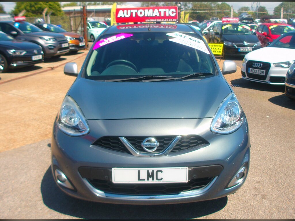 Nissan Micra 1.2 N-tec Hatchback Cvt Euro Grey #2