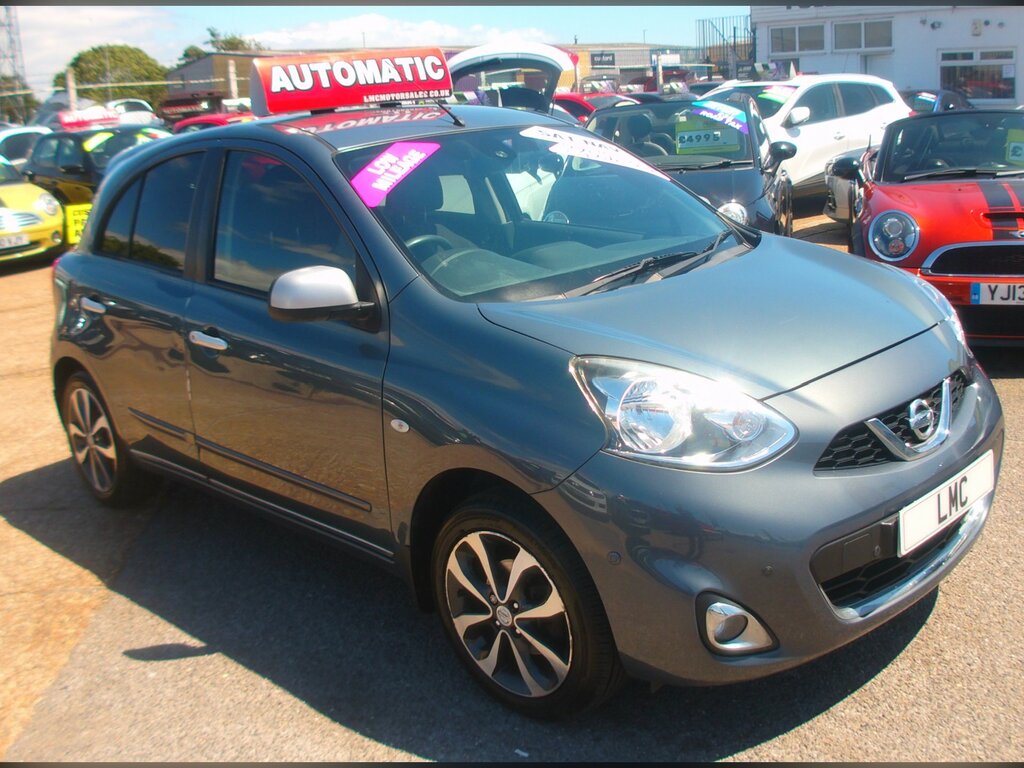 Nissan Micra 1.2 N-tec Hatchback Cvt Euro Grey