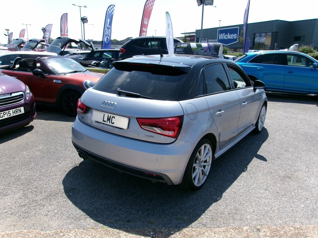 Audi A1 1.4 Tfsi S Line Sportback Euro 6 GX15NKD Silver #5