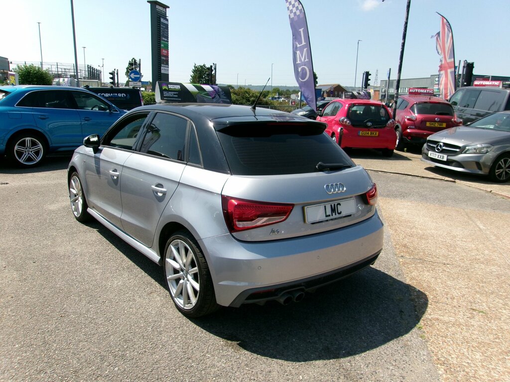 Audi A1 1.4 Tfsi S Line Sportback Euro 6 GX15NKD Silver #3