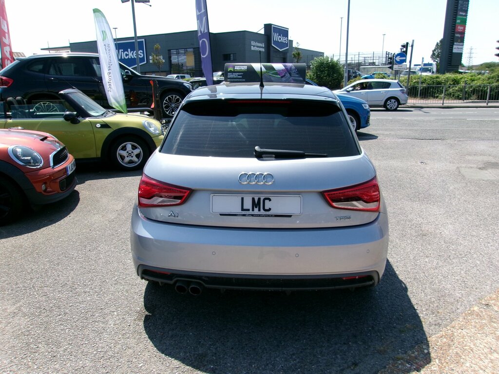 Audi A1 1.4 Tfsi S Line Sportback Euro 6 GX15NKD Silver #4