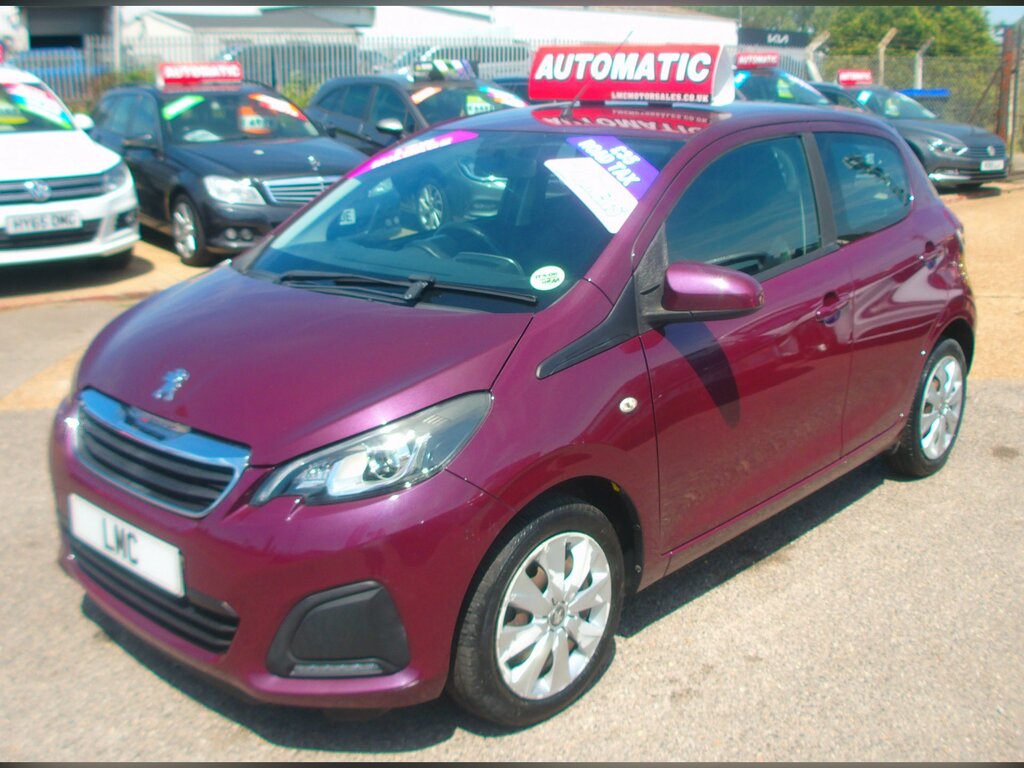 Peugeot 108 1.0 Active Hatchback 2 Tronic Euro 6 6 Purple #3