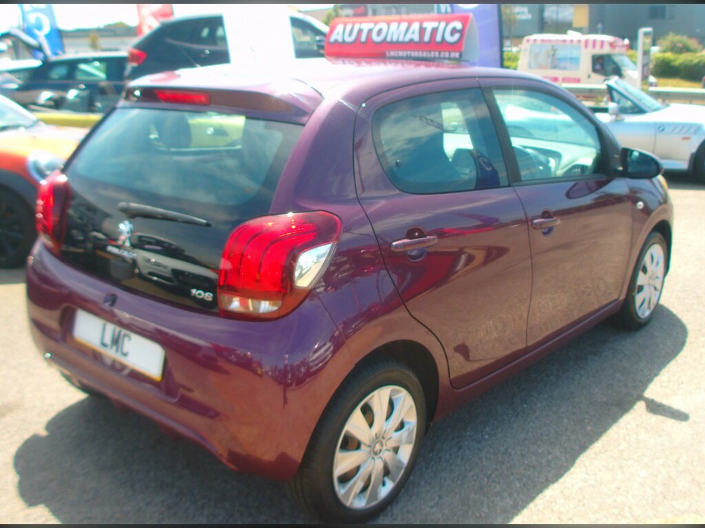 Peugeot 108 1.0 Active Hatchback 2 Tronic Euro 6 6 Purple #6