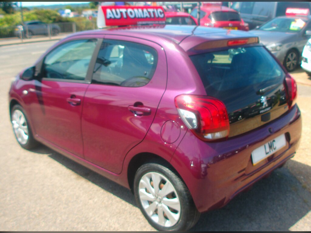 Peugeot 108 1.0 Active Hatchback 2 Tronic Euro 6 6 Purple #4