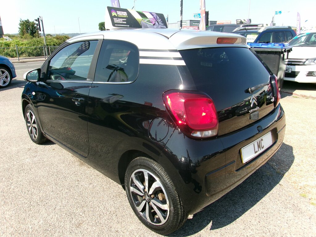 Citroen C1 1.2 Puretech Flair Edition Hatchback Ma PJ67GKC Black #4